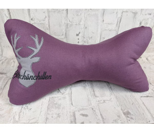 Stickserie - Hirsch Sprüche Klorollenverstecker